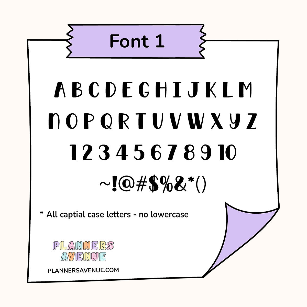 Custom Tiny Text Planner Stickers | Single Line