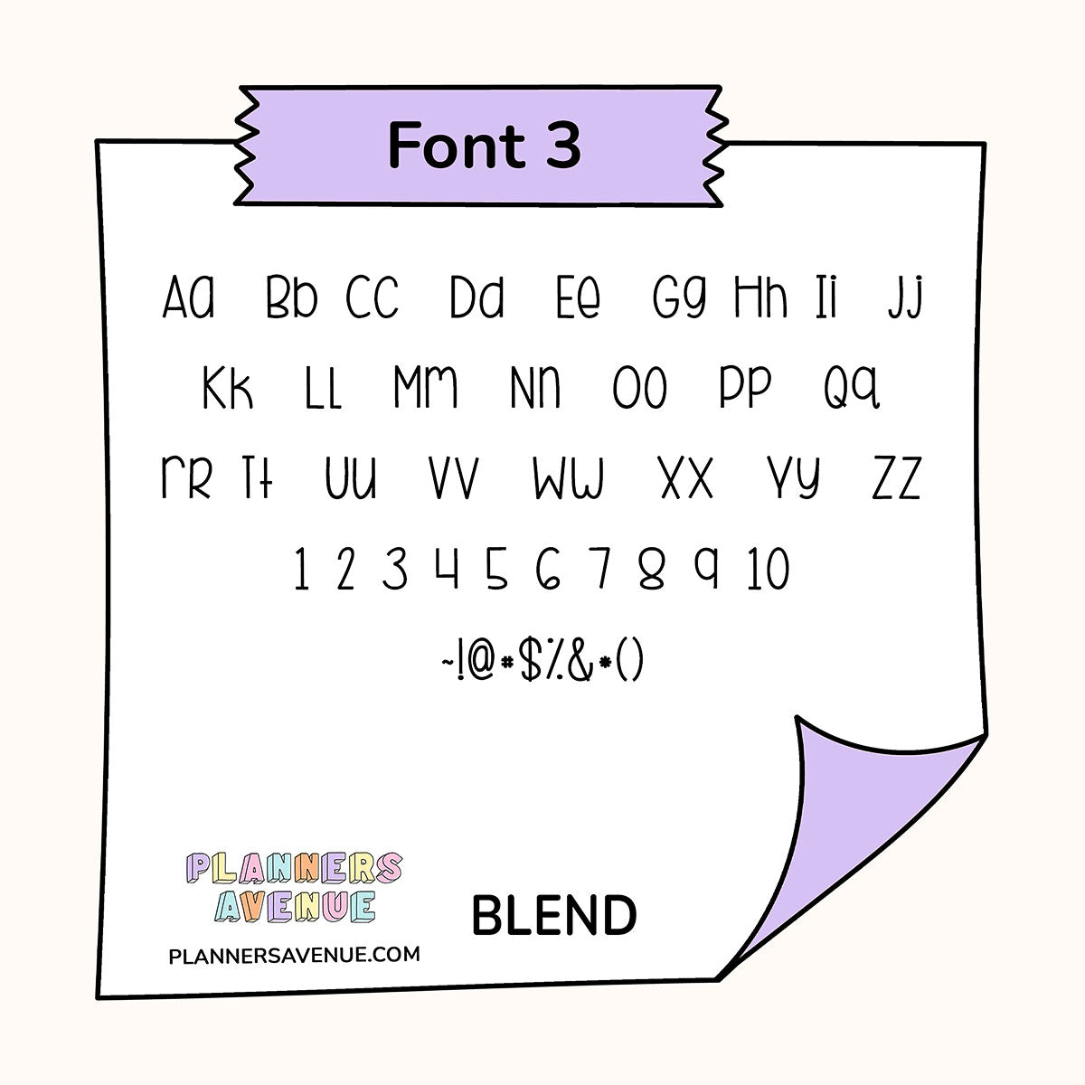 Custom Tiny Text Planner Stickers | Single Line