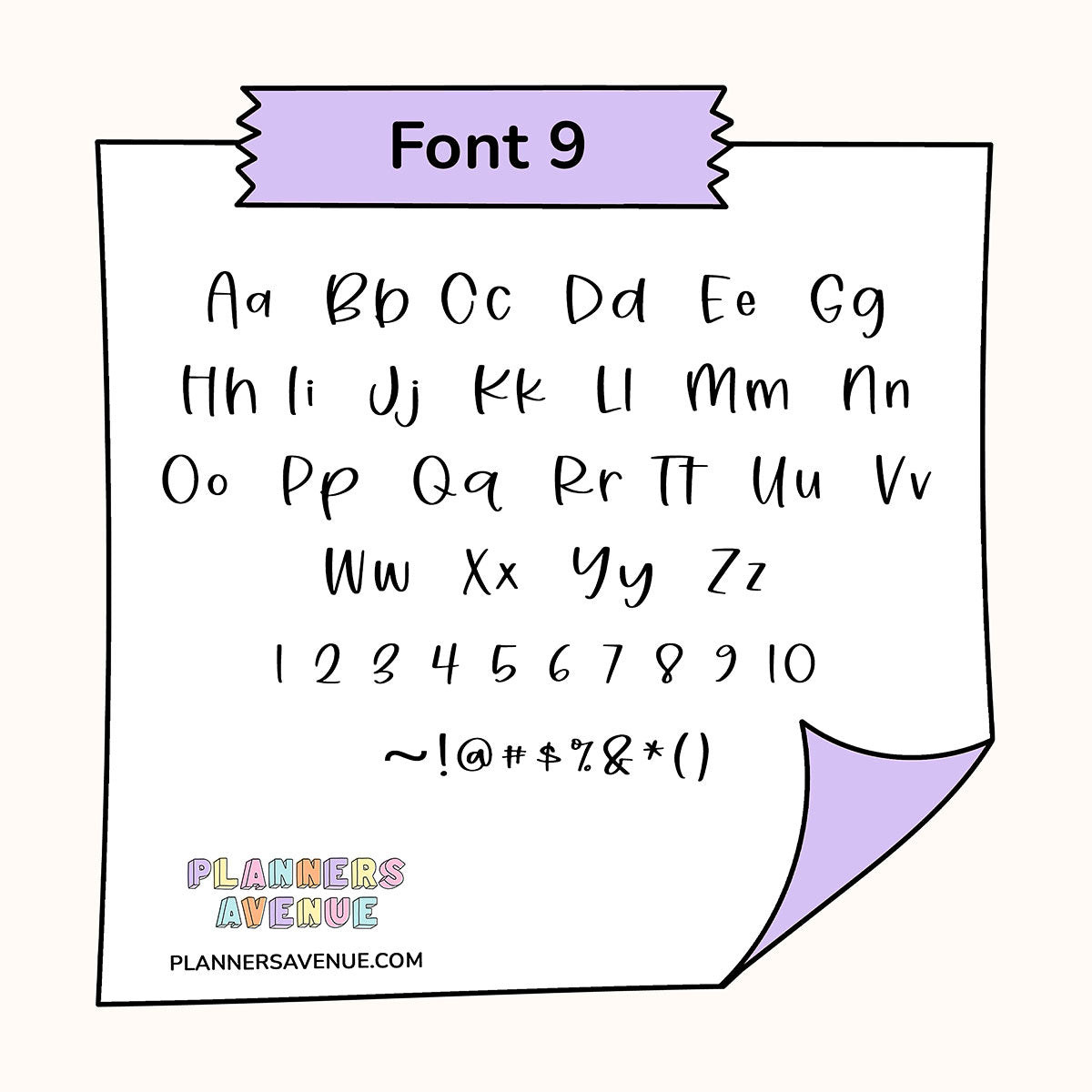 Custom Tiny Text Planner Stickers | Single Line