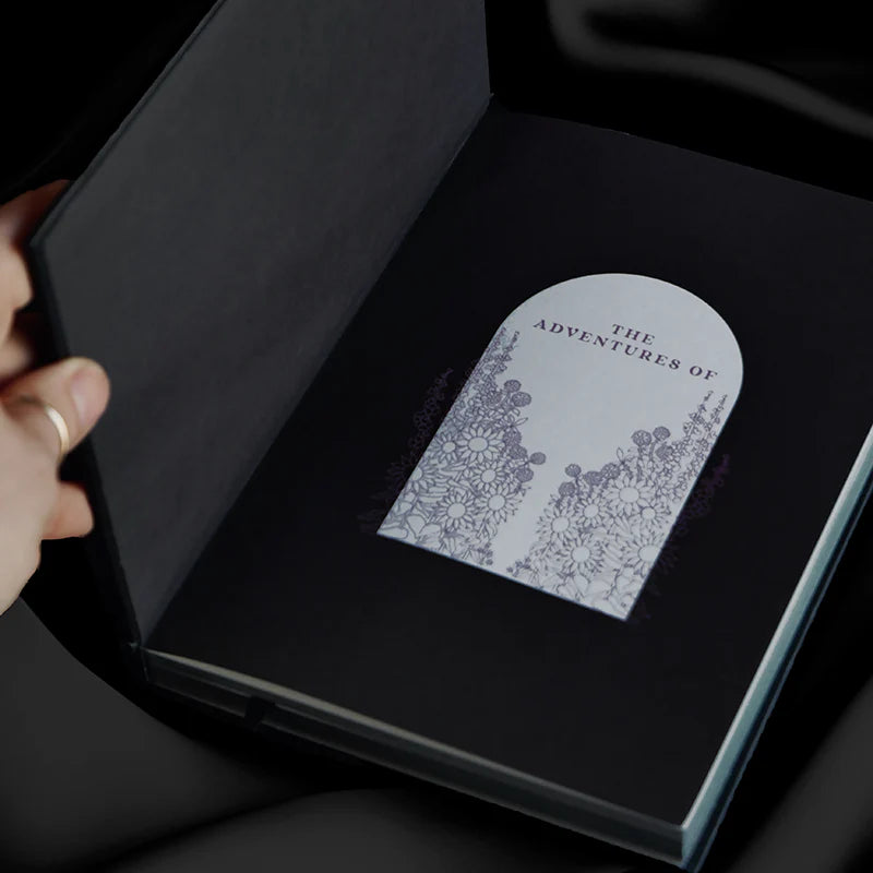 Iridescence Black A5 Journal - Dot Grid
