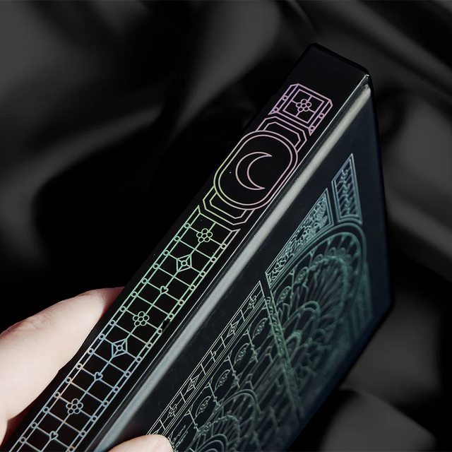 Iridescence Black A5 Journal - Dot Grid