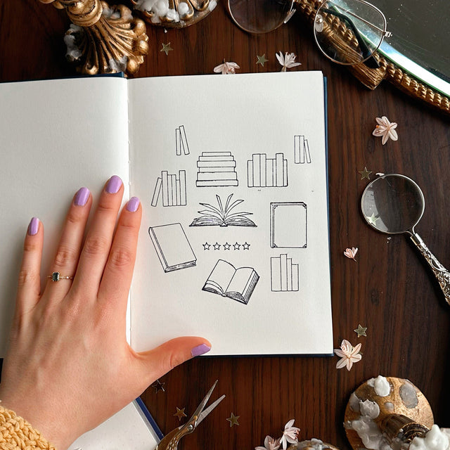 Reading Journal Stamp Set