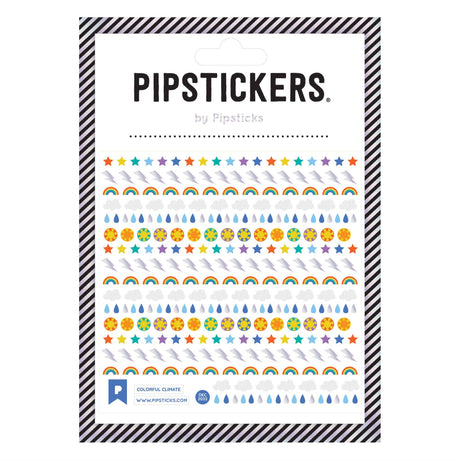 Colorful Climate Stickers by Pipsticks