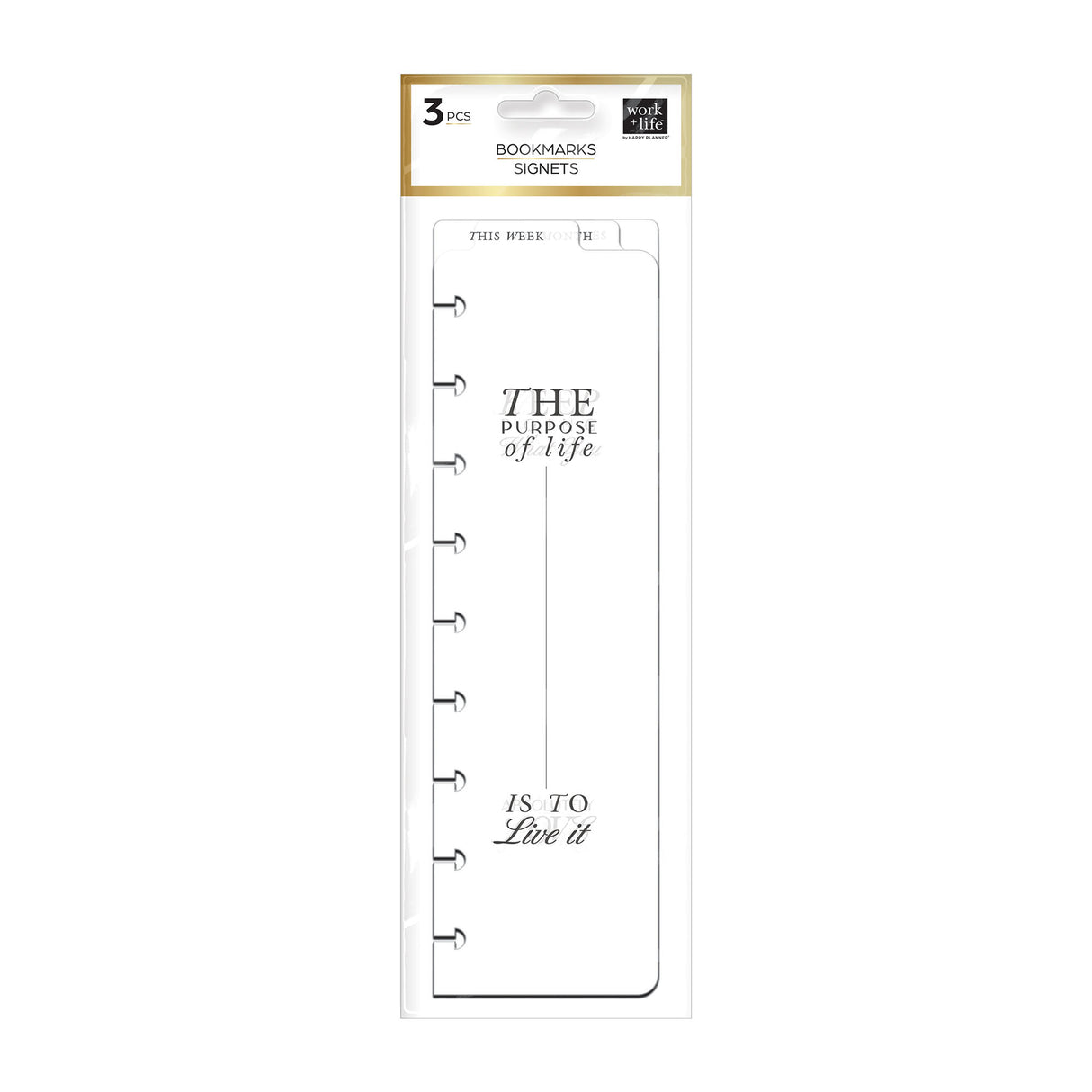 Happy Planner Work Life Signature CLASSIC Bookmarks