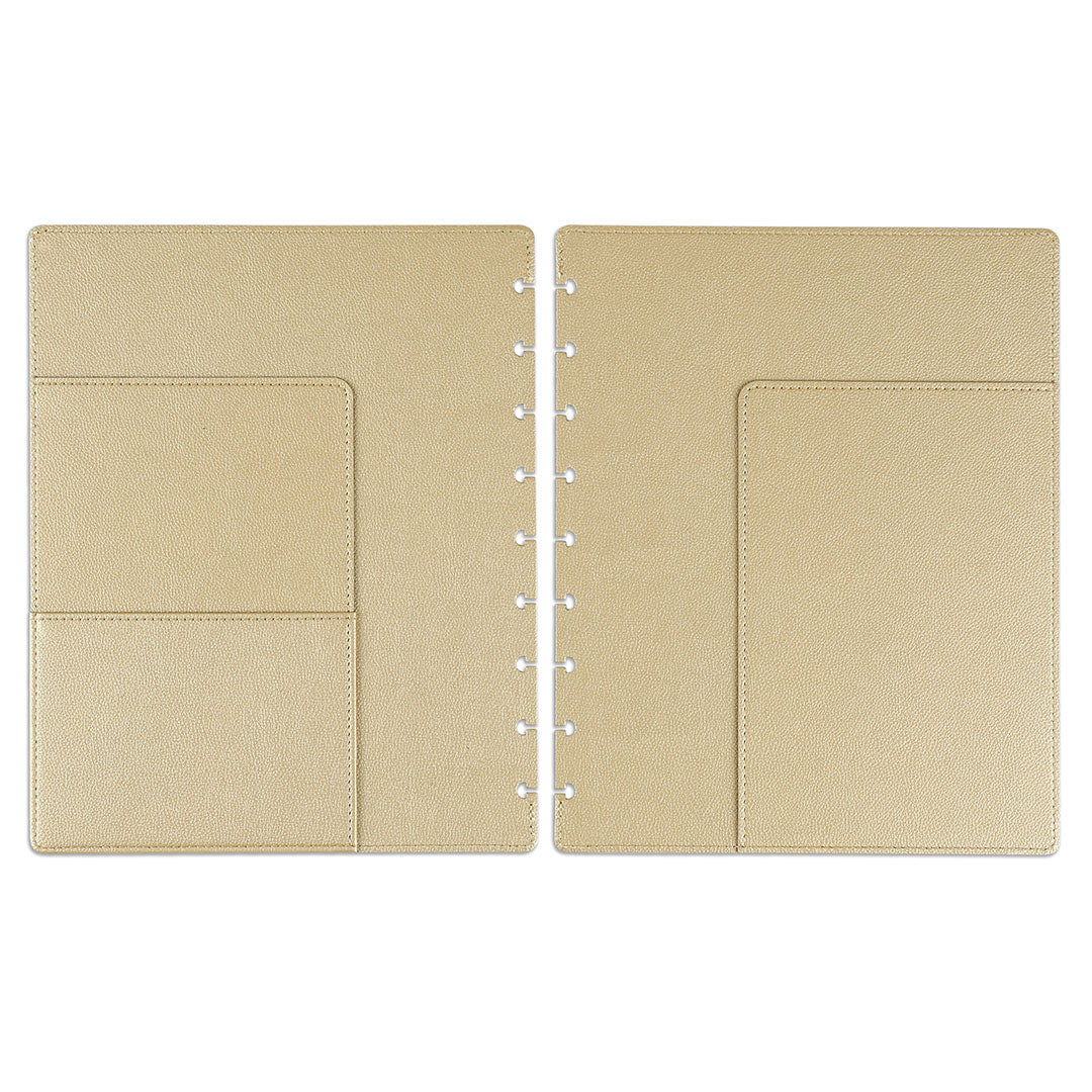 Happy Planner Classic Gold Deluxe Snap-In Covers