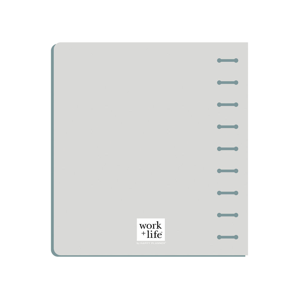 Happy Planner Work Life Metropolitan CLASSIC DELUXE Planner Cover back