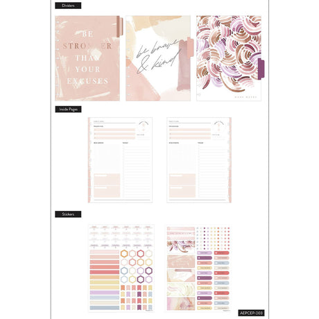Happy Planner Classic Daily Productivity Extension Pack - 3 Months Undated