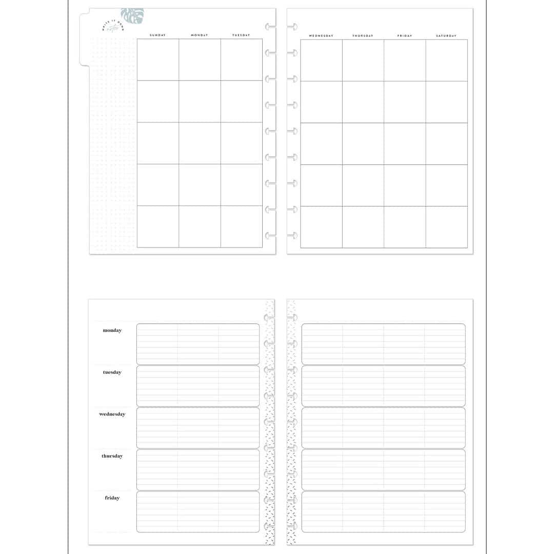 Happy Planner Classic Endless Potential Extension Pack - Teacher 4-Months Undated