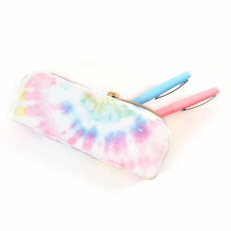 Happy Planner Pastel Tie-Dye Silicone Zip Pen Pouch