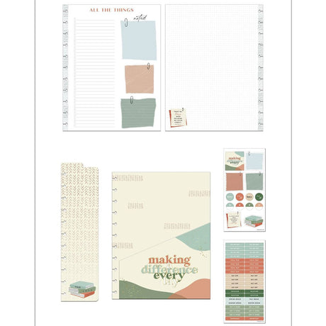 Happy Planner Big Peachy Homeschool Accessory Pack