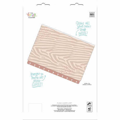 Happy Planner Neutral Big Snap In Pen Pouch