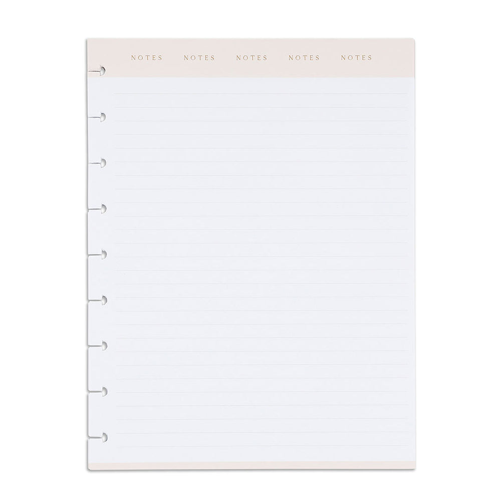 Happy Planner Classic Work Life Modernist Filler Paper - Lined