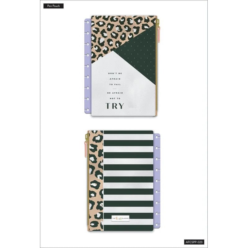 Happy Planner Classic Wild Styled Snap In Pen Pouch
