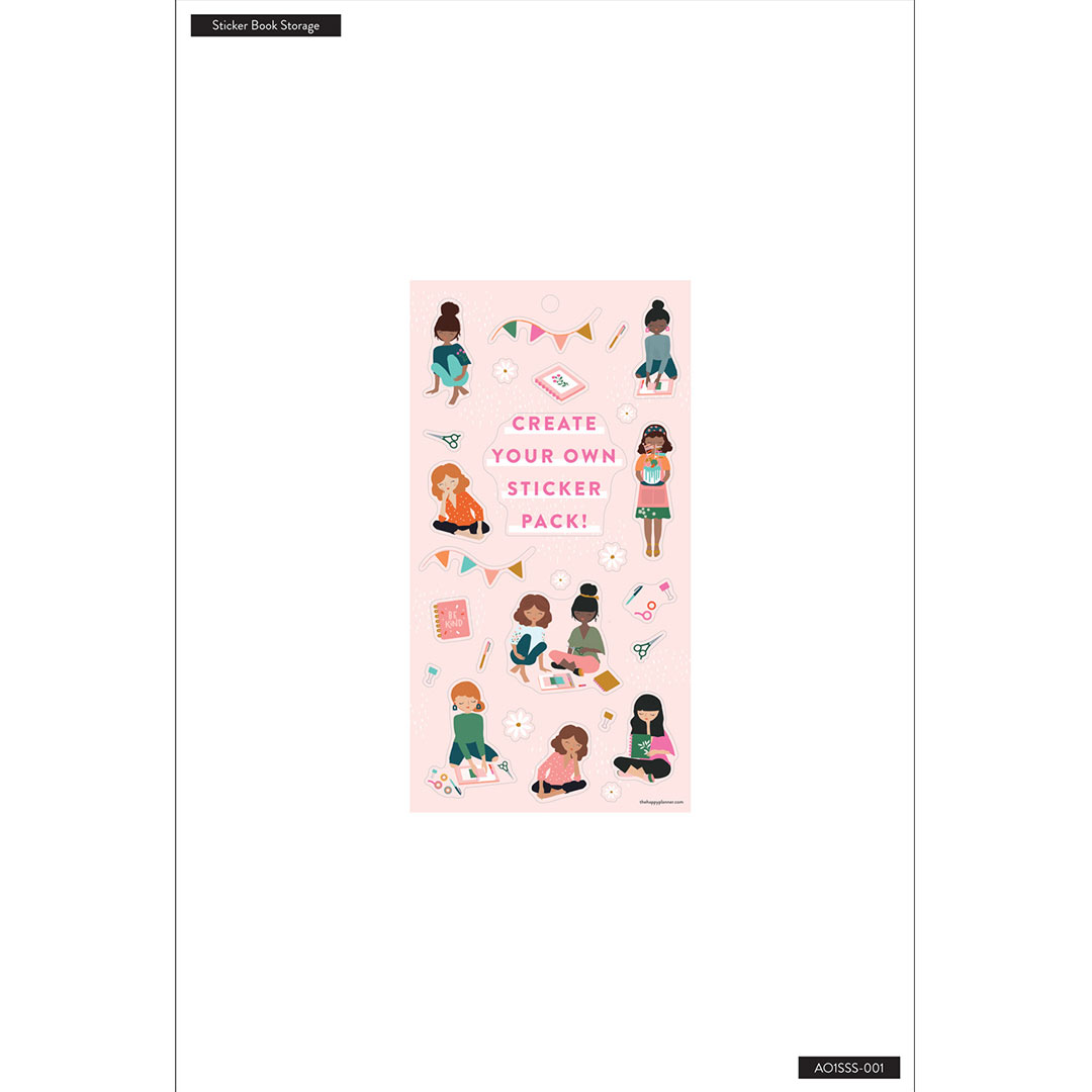 Happy Planner Happy Sticker Sheet Storage