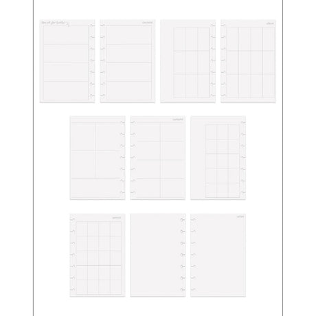 Happy Planner Mini Clear Sticker Planning Guide