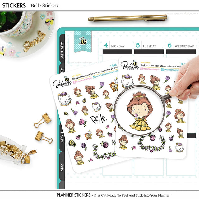Belle Stickers