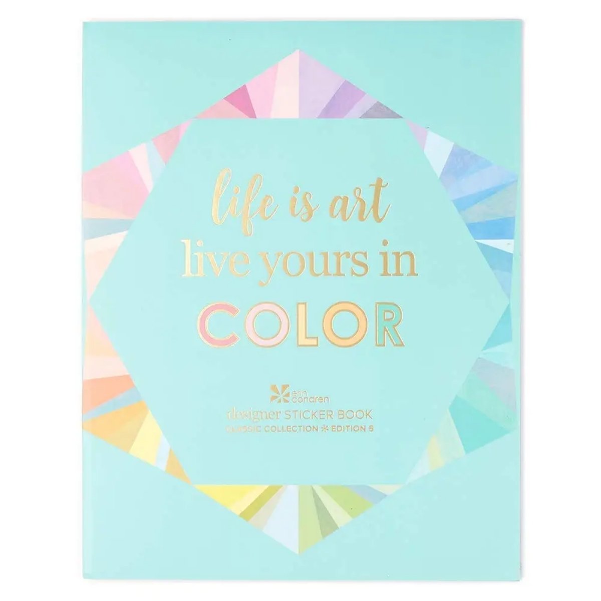 Erin Condren Kaleidoscope Classic Sticker Book