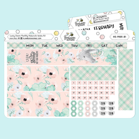 Lucky Charm Hobonichi Monthly Kit
