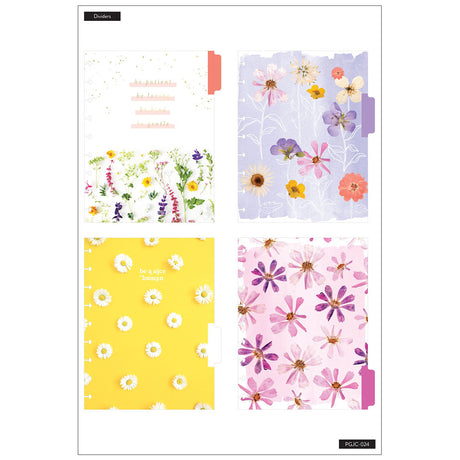 Happy Notes Classic Pressed Florals Guided Journal
