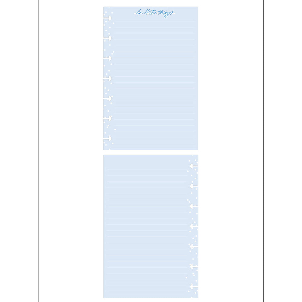 Happy Notes Mini Indigo Mini Notebook | Dot Lined - Graph Grid