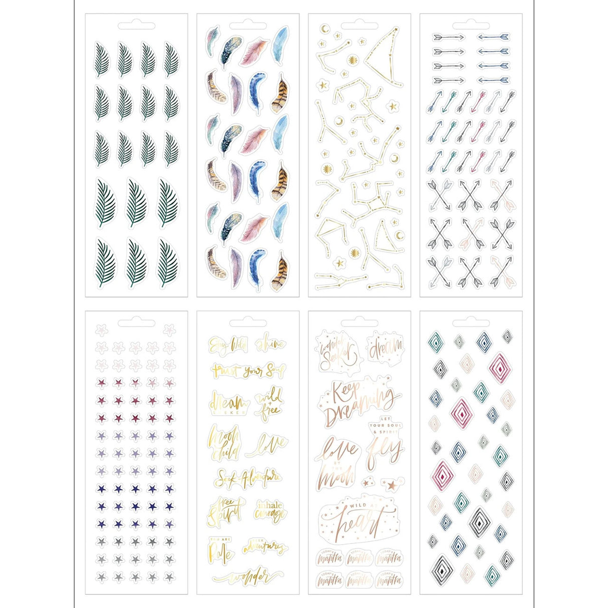 Happy Planner Boho Petite Sticker Book
