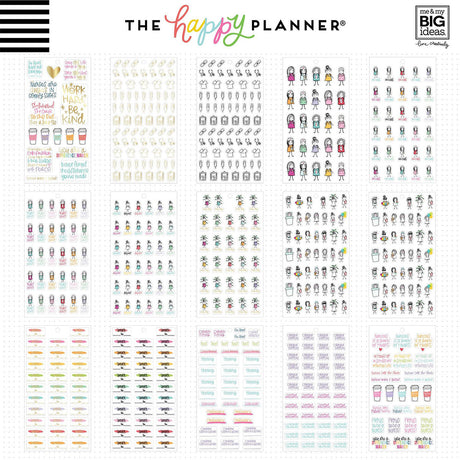 Happy Planner Classic Nurse Stickers Value Pack