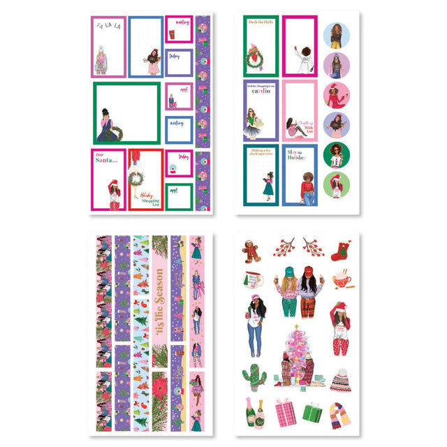 Rongrong Tis The Season Sticker Book