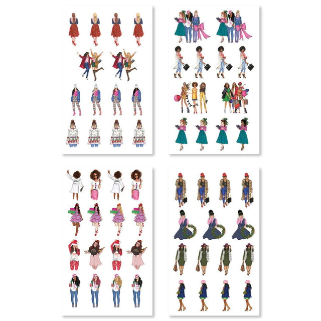 Rongrong Tis The Season Sticker Book