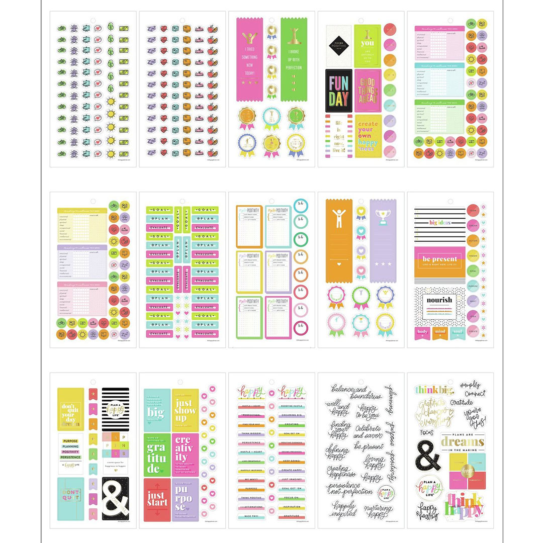 Happy Planner Classic Happy Goals Value Sticker Pack