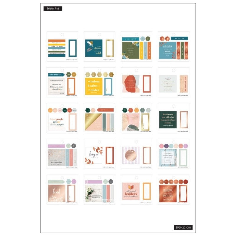 Happy Planner Inspired Educator | Tiny Sticker Pads