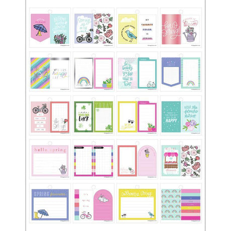 Happy Planner Spring Tiny Sticker Pad