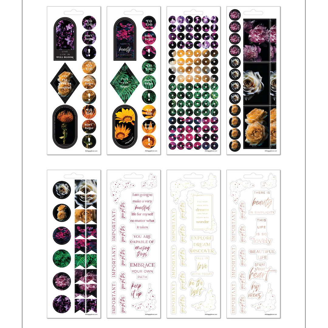 Happy Planner Moody Botanicals Petite Sticker Book