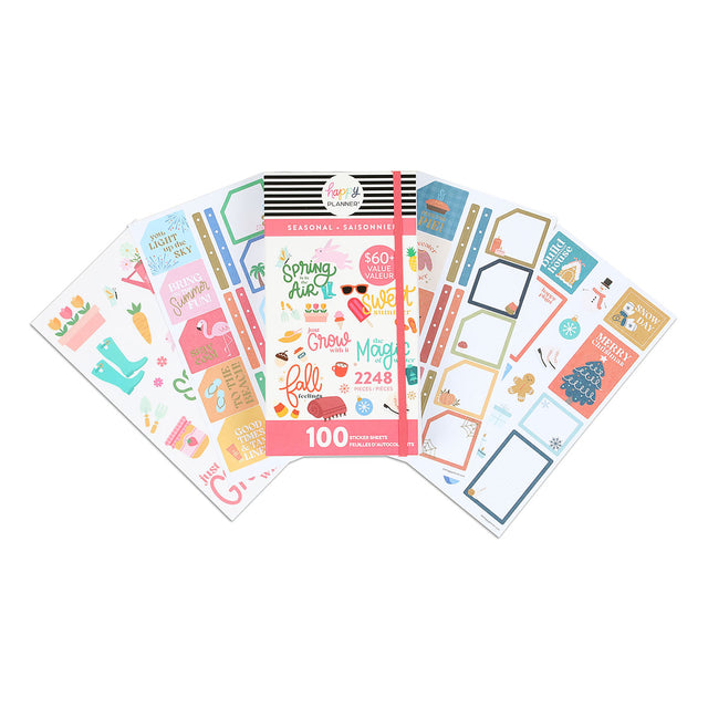 Happy Planner Seasonal MEGA Sheet Sticker Book