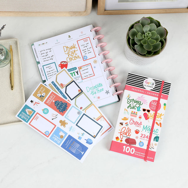 Happy Planner Seasonal MEGA Sheet Sticker Book