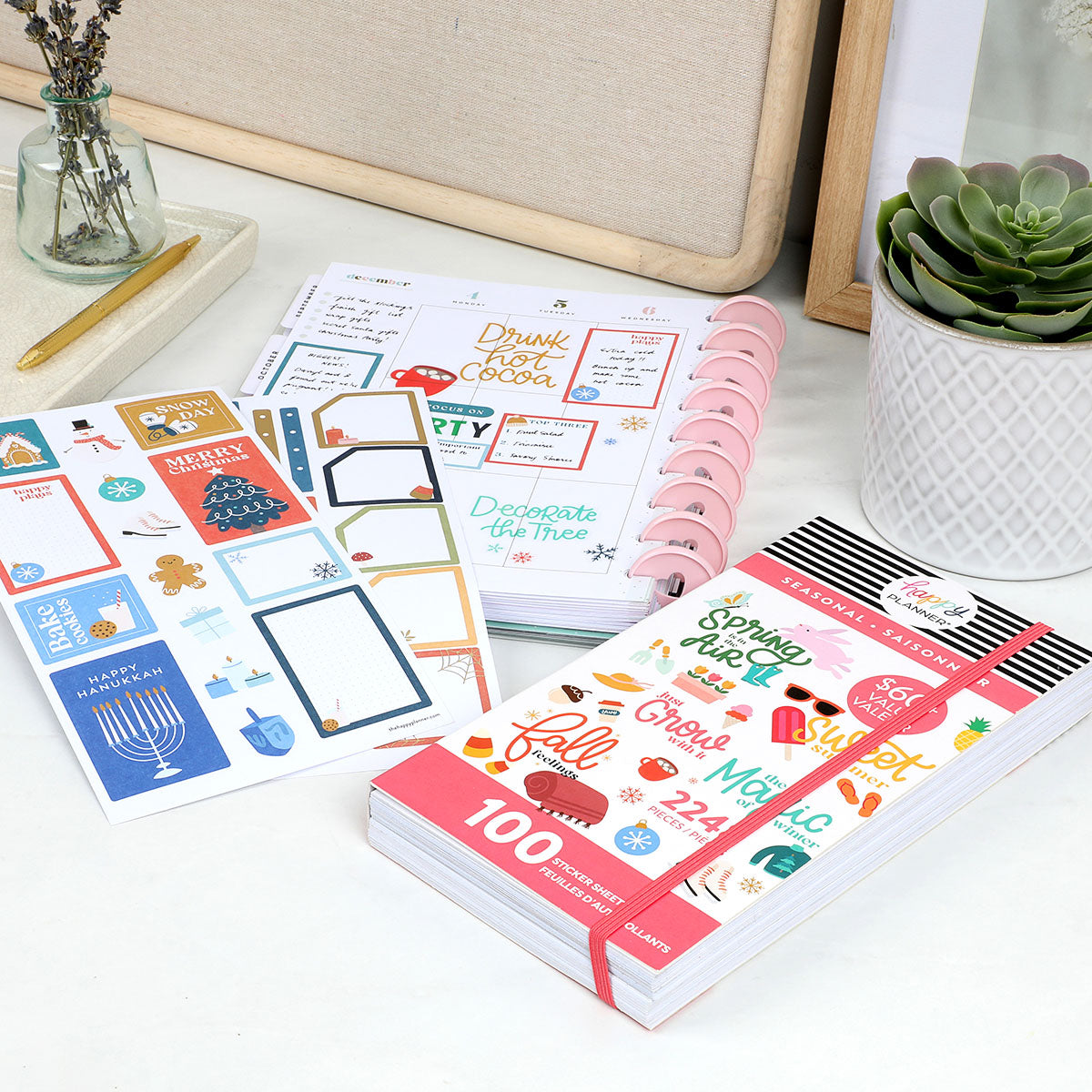 Happy Planner Seasonal Mega Sticker Book Value Pack