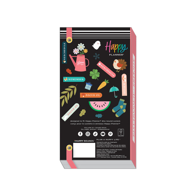 Happy Planner Seasonal MEGA Sheet Sticker Book
