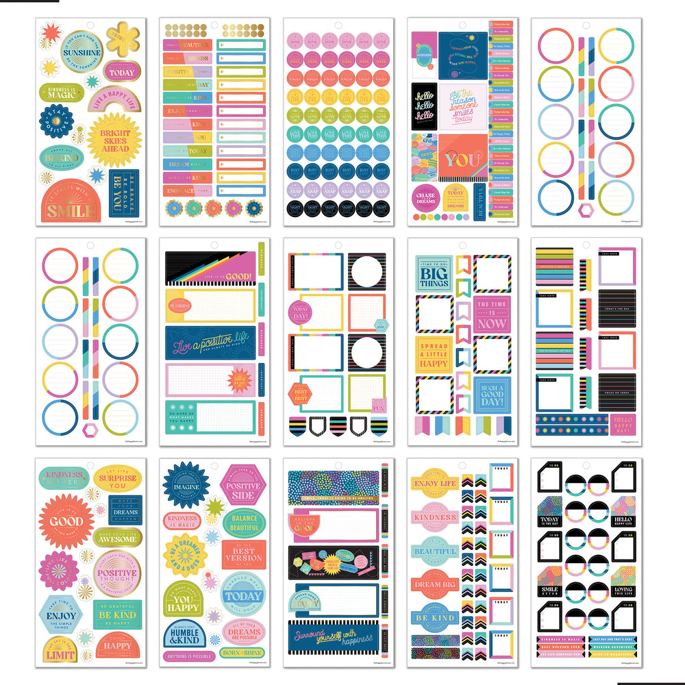 Happy Planner Spread Some Happy MINI Sticker Book Value Pack