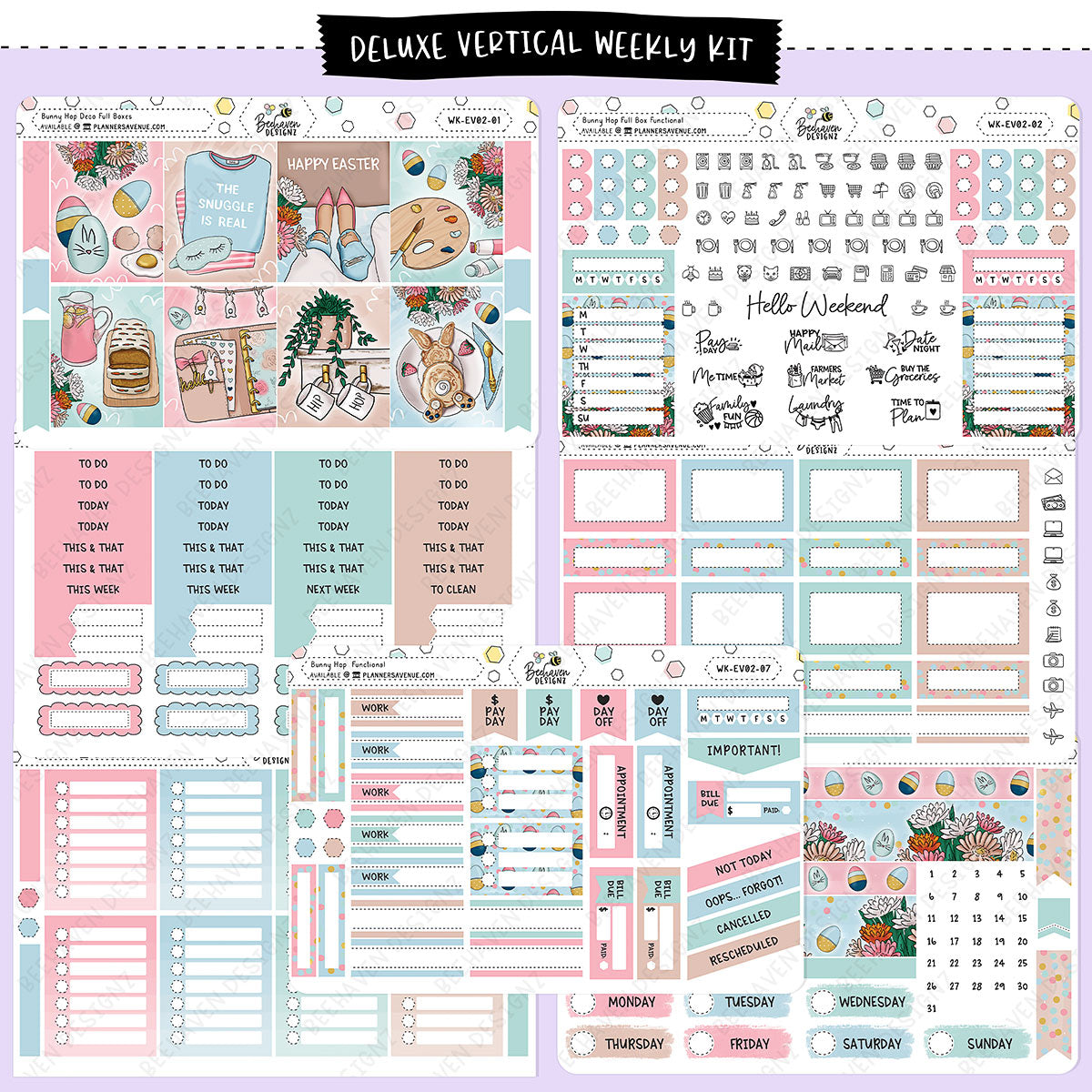 Bunny Hop Vertical Weekly Kit