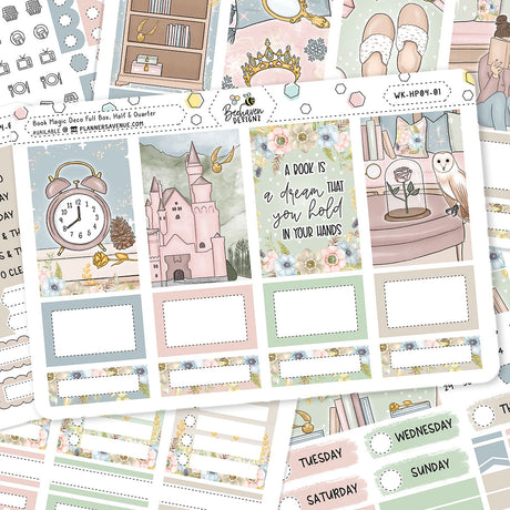 Book Magic Happy Planner Weekly Kit