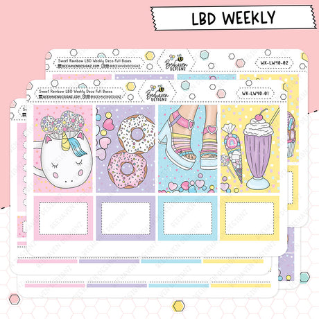 Sweet Rainbow Leanne Baker Weekly Kit