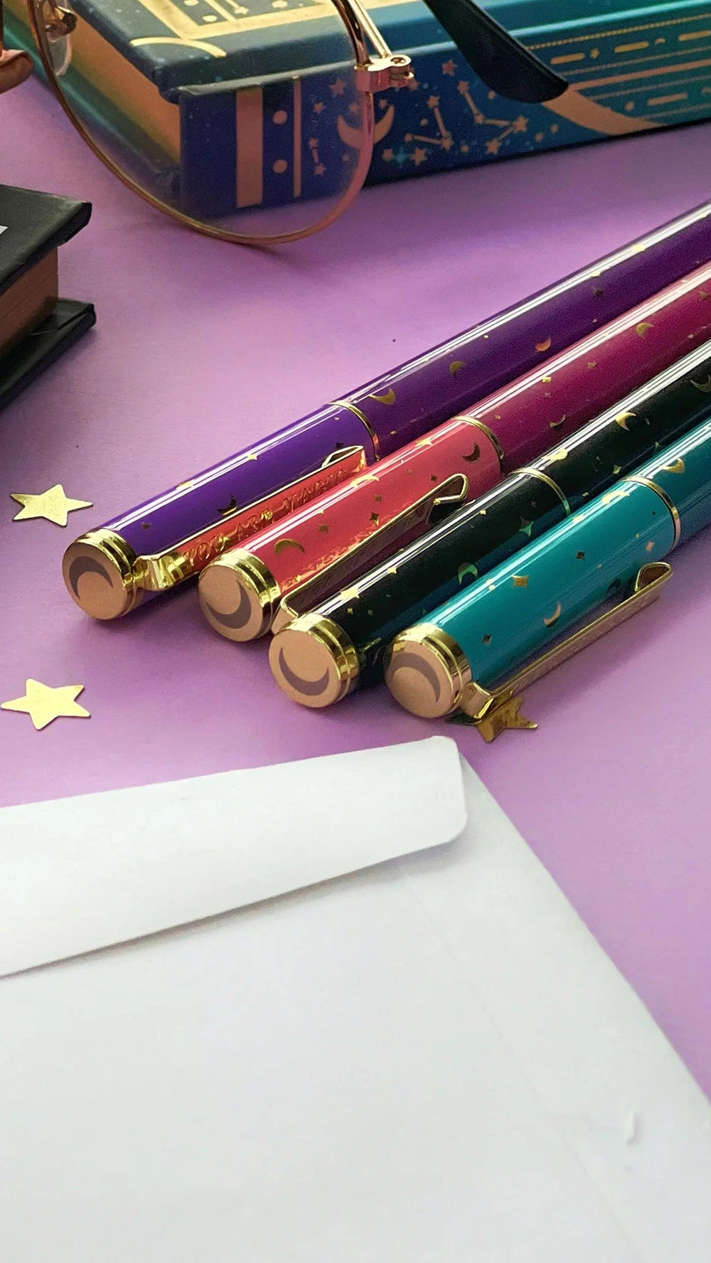 You are Magic Gel Rollerball Pen Purple