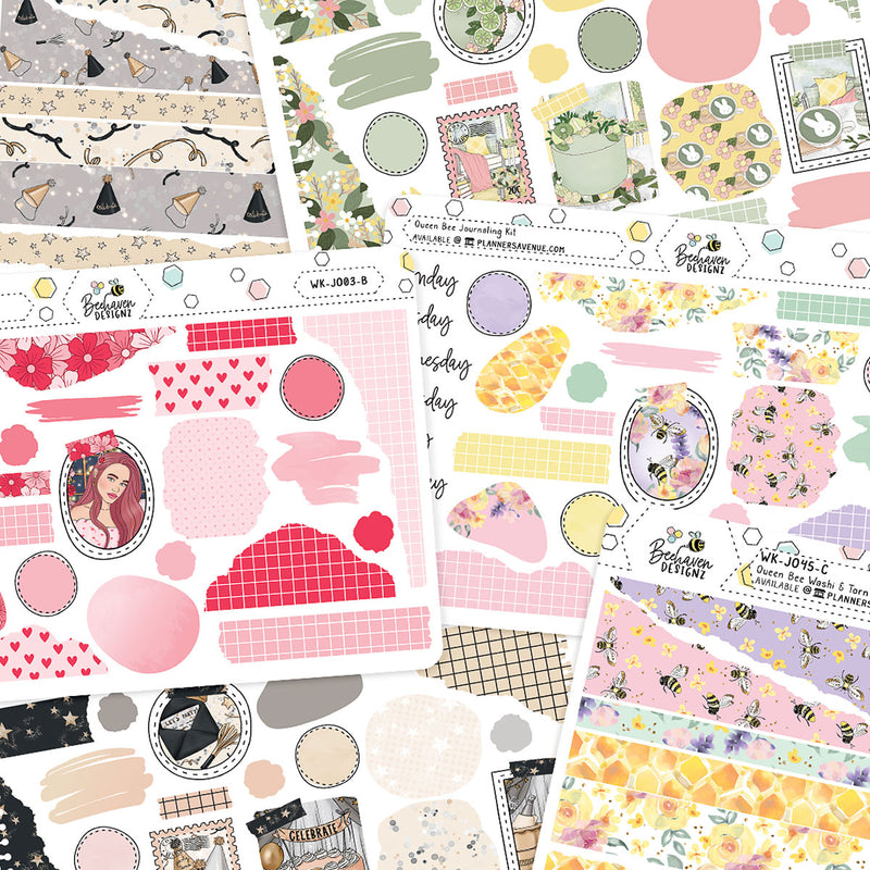 Grab Bag Journaling Stickers