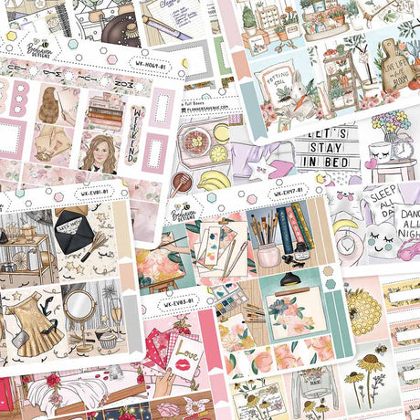 Foiled Planner Stickers