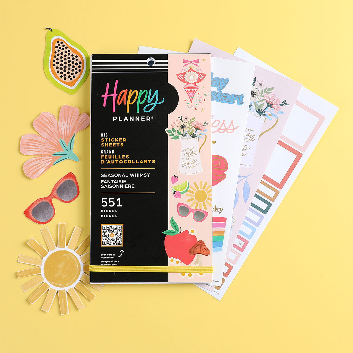 Happy Planner Sticker Value Pack 30/Sheets-Moods + Mindfulness 