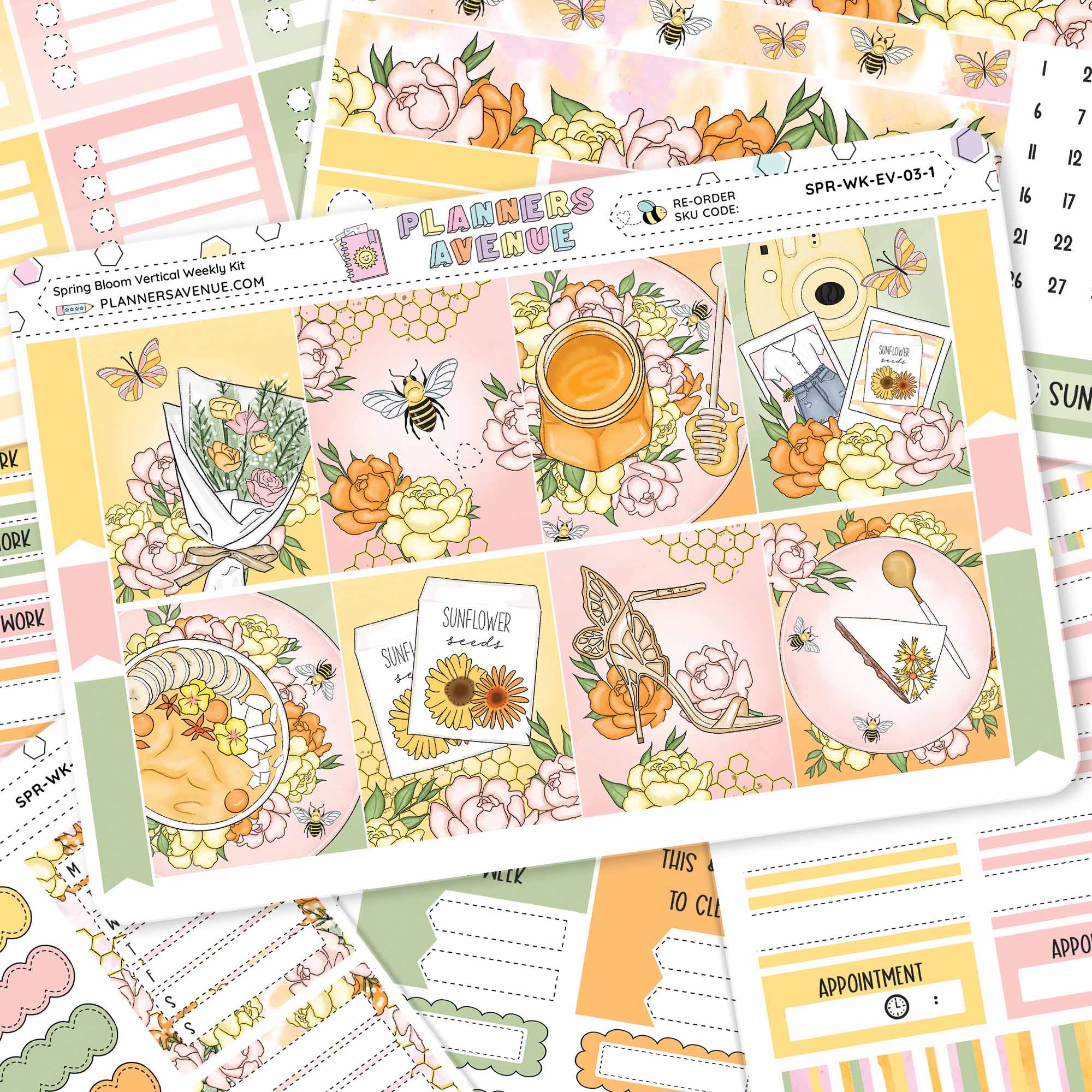 2024 Large bundle of weekly planner sticker kits