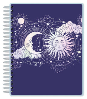 Undated Sun Moon Celestial Planner