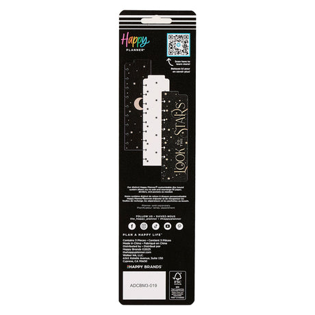 Happy Planner Eternal Stars Classic 3 Pack Bookmarks