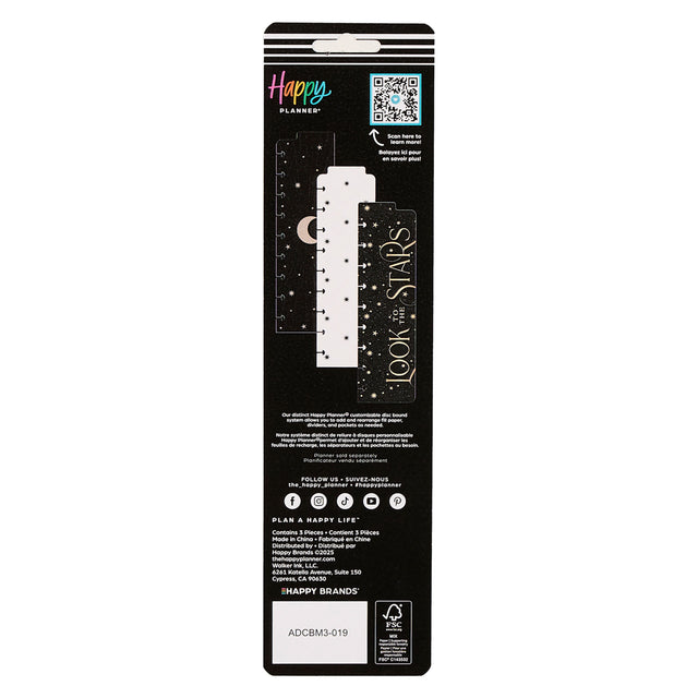 Happy Planner Eternal Stars Classic 3 Pack Bookmarks