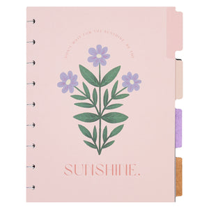 Happy Planner Spring Tapestry Classic Extension Pack - Undated Dashboard 6-months