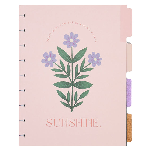 Happy Planner Spring Tapestry Classic Extension Pack - Undated Dashboard 6-months